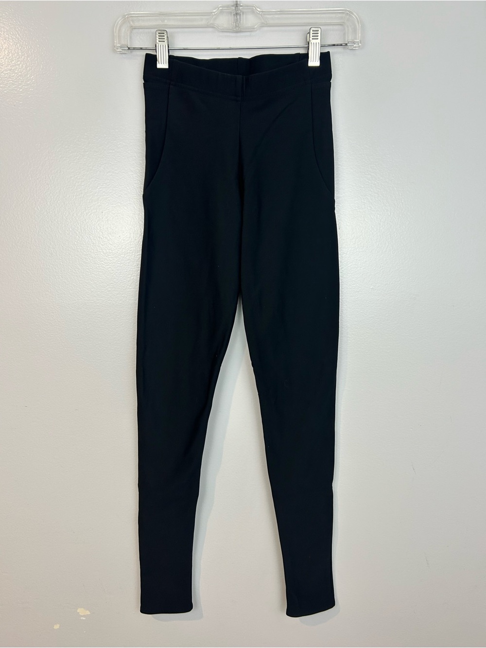 Blackmilk Matte Black High Rise Stretch Ankle Length Leggings Size XS
